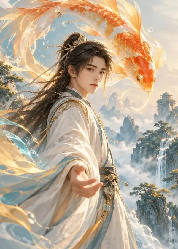 51短剧最新《修仙从钓到锦鲤开始》封面 - 玄幻修仙